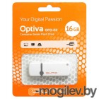 Флеш Диск 16GB QUMO Optiva 02 White [QM16GUD-OP2-white] USB 2.0