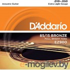 Струны для акустической гитары DAddario EZ900 10-50