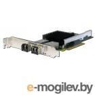   PE310G2I71-XR Silicom 2x 10GbE SFP+ ports NIC, Intel X710 based low profile PCIE3.0 x8, no transceivers