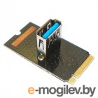 Переходник с разъёма M2 Open-Dev M2-PCI-E-RISER (NGFF) на разъём райзера USB 3.0. Длина 42мм