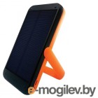Портативное зарядное устройство Qumo PowerAid Tourist Solar 2 (Сharger 0023), 8000 мА-ч, солнечная панель 200 мА, выход 2*USB 5В 2.1А, вход 5В 2А (Micro USB), вход 5В 1А (Lighting) 12 светодиодов