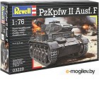Сборная модель Revell Немецкий легкий танк PzKpfw II Ausf. F 1:76 / 03229