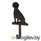 Крючок декоративный Собака, 8,5х16,5х3,5 см, BLUMEN HAUS