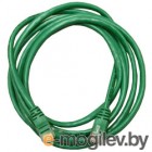 Patch cord UTP 5 level 3m   Зеленый