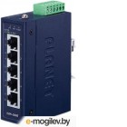 ISW-500T     DIN  IP30 Compact size 5-Port 10/100TX Fast Ethernet Switch (-40~75 degrees C)