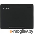 Портативное зарядное устройство Qumo PowerAid 10400 QC/PD, 10400  мА-ч QC 3.0&2.0/BC1.2/MTKPE 1&2/PD черный