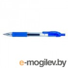 Ручка гелевая Zebra OLA авт. 0.7мм резин. манжета синий