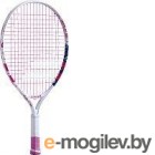 Теннисная ракетка Babolat BFLY Gr000 5-7лет / 140243 (белый/розовый/синий)