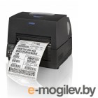 Термотрансферный принтер этикеток TT Citizen CL-S6621 (print 168 мм), 203 dpi, dark grey, RS232, USB