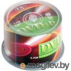 VS DVD-R 4.7Gb 16х 50 шт Cake Box