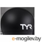 Шапочка для плавания TYR Long Hair Silicone Comfort Swim Cap / LSCCAPLH/001 (черный)