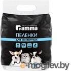 Одноразовая пеленка для животных Gamma 40x60 / 30552003 (30шт)