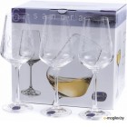 Набор бокалов для вина Bohemia Crystal Sandra 40728/C5995/250 (6шт)