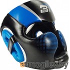 Боксерский шлем BN fight D100 (черный/синий)