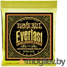 Струны для акустической гитары Ernie Ball 2560 Everlast Coated 80/20 Bronze Extra Light
