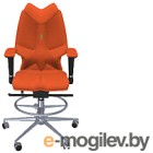 Кресло детское Kulik System Fly азур (оранжевый с подголовником)