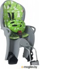 Детское велокресло Hamax 2019 Kiss Safety Package + шлем / HAM551089 (серый/зеленый)