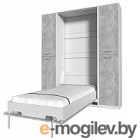Комплект мебели для спальни Интерлиния Innova V90-2 (бетон/белый)
