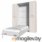 Комплект мебели для спальни Интерлиния Innova V90-2 (вудлайн/белый)