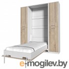 Комплект мебели для спальни Интерлиния Innova V90-2 (дуб сонома/белый)