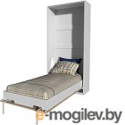 Шкаф-кровать Интерлиния Innova V90 (бетон/белый)