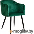 Кресло мягкое Седия Orly (зеленый велюр HLR56/черный)