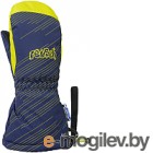 Варежки горнолыжные Reusch Maxi R-Tex XT Mitten / 4985515 4951 (р-р 3, Dress Blue/Lime)