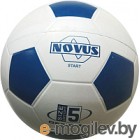 Футбольный мяч Novus Start (размер 5, белый/синий)