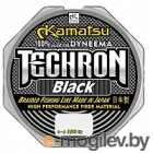 Леска плетеная KAMATSU Techron Black 0.08мм 100м / 255100008