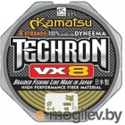 Леска плетеная KAMATSU Techron VX8 0.16мм 100м / 256100016
