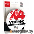 Леска плетеная Lucky John Vanrex x4 Braid Fluo Orange 125/012 / LJ4113-012