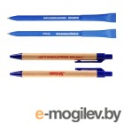 Благое дело! Ручка экологическая =ВМЕСТЕ ПОМОЖЕМ ДЕТИШКАМ= Синяя