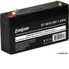   ExeGate DT 6012 (6V 1.2Ah),  F1
