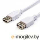 USB A/B/Micro/Mini/Type-C ATcom USB 2.0 AM/AF 0.8m White AT3788
