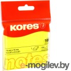 Блок для записей Kores 47076.05 (желтый неон)