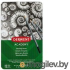 Набор чернографитных карандашей Derwent [2301946] Academy Sketching 12 шт 6B-5H