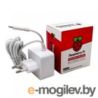 Блок питания Raspberry Pi 4 Model B   Official Power Supply Retail, White, 5.1V, 3A, Cable 1.5 m, USB Type С output jack,  для Raspberry Pi 4 B (187-3413)(187-3421)
