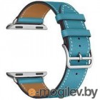 Кожаный ремешок Lyambda Mintaka для Apple Watch 42/44 mm LWA-02-44-LBL Ligth blue