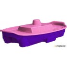 Песочница-бассейн Doloni Корабль 03355/1 (фиолетовый/розовый)