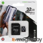 Micro SD 32 Gb Kingston SDCS2/32GB microSDXC Memory Card 32 Gb UHS-I 80MB/s Class10 + SD Adapter