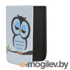 Аксессуары для книг Чехол BookCase для Pocketbook 740 Print Owl BC-PB740-SF-OWL