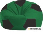 Бескаркасное кресло Flagman Мяч Стандарт М1.1-235 (зелёный/чёрный)