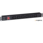 Exegate EX280870RUS   ExeGate ServerPro PDU-19H012 Al-619-C20-SW, 19,1U, ., 6 IEC 320 C19, 20