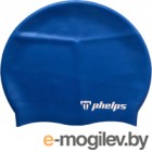 Шапочка для плавания Phelps Classic Silicone SA131EU4040 (синий)