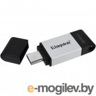 Накопитель KINGSTON DT80 64GB Flash USB 3.2 Gen 1, USB-C Storage