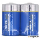 Набор батареек (Dx2шт.) - Mirex [LR20-S2];  Alkaline; ИндУпак