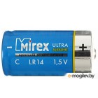 Набор батареек (Cx2шт.) - Mirex [R14]; Alkaline; (23702-LR14-S2); shrink