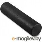 Валик для фитнеса массажный Indigo Foam Roll / IN022 (черный)