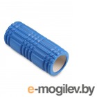 Валик для фитнеса массажный Indigo PVC IN233 (синий)