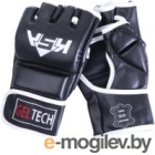 Перчатки для рукопашного боя KSA Lion Gel для MMA (L, черный)